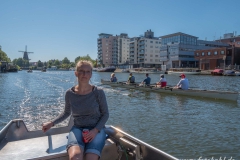 Amsterdam-Mühle mit der Brouwerij 't IJ