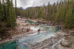 Kanada - Natural Bridge mit Touristen