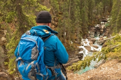 Kanada - Natural Bridge - Am Abgrund
