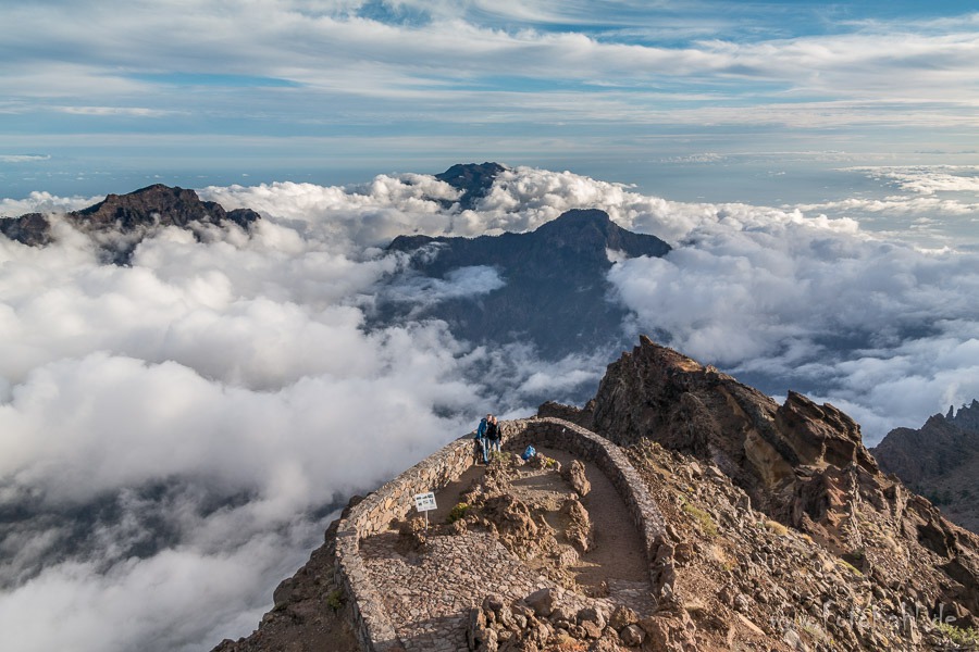 La Palma - Am Mirador Caldera de Taburiente