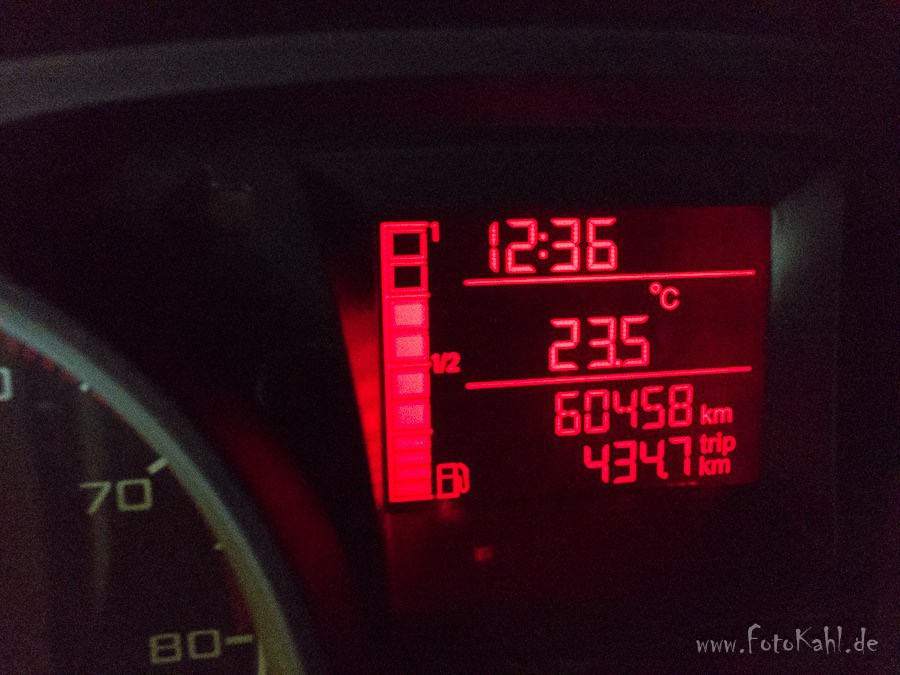 La Palma - Abschied Tachocheck 1077km in 12 Tagen