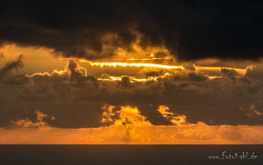 La Palma - Einer von vielen epischen Sonnenuntergängen