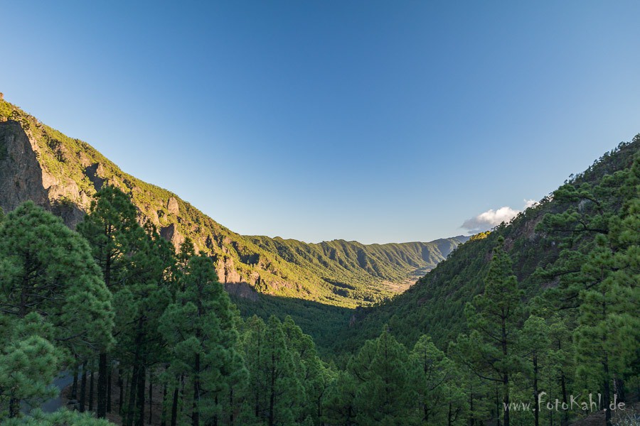 La Palma - Blick Richtung Süden...