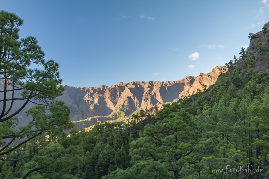 La Palma - Blick zum Roque de los Muchachos.