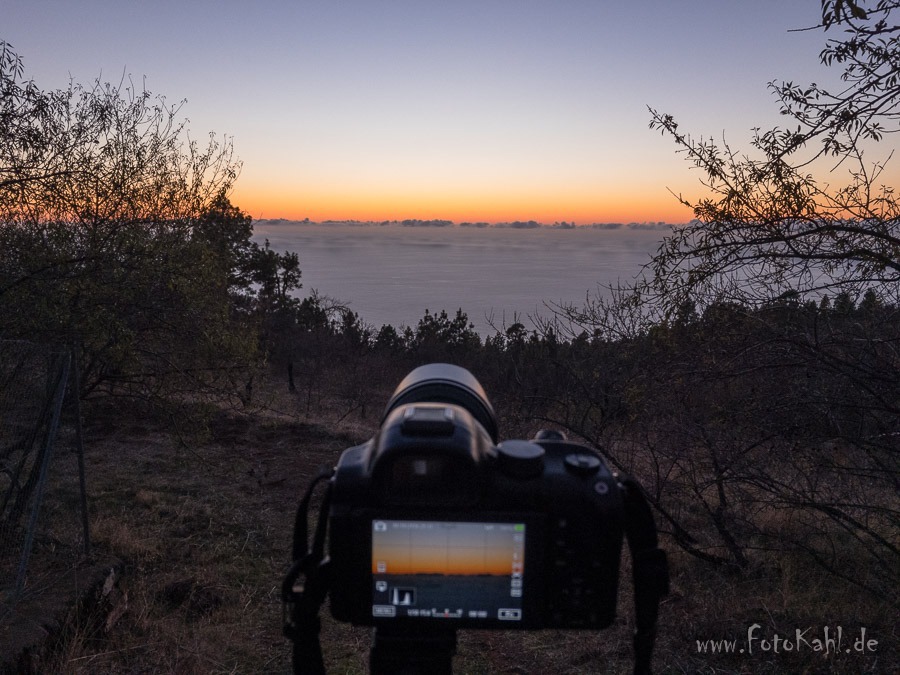 La Palma - Fotostop zum Sonnenuntergang