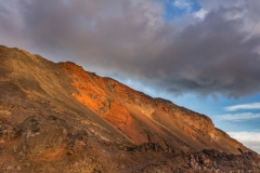 La Palma - Vulkanhänge im Abendlicht