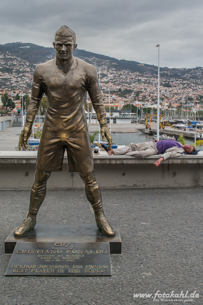 In der Nähe von CR7 läßt sich gut chillen.