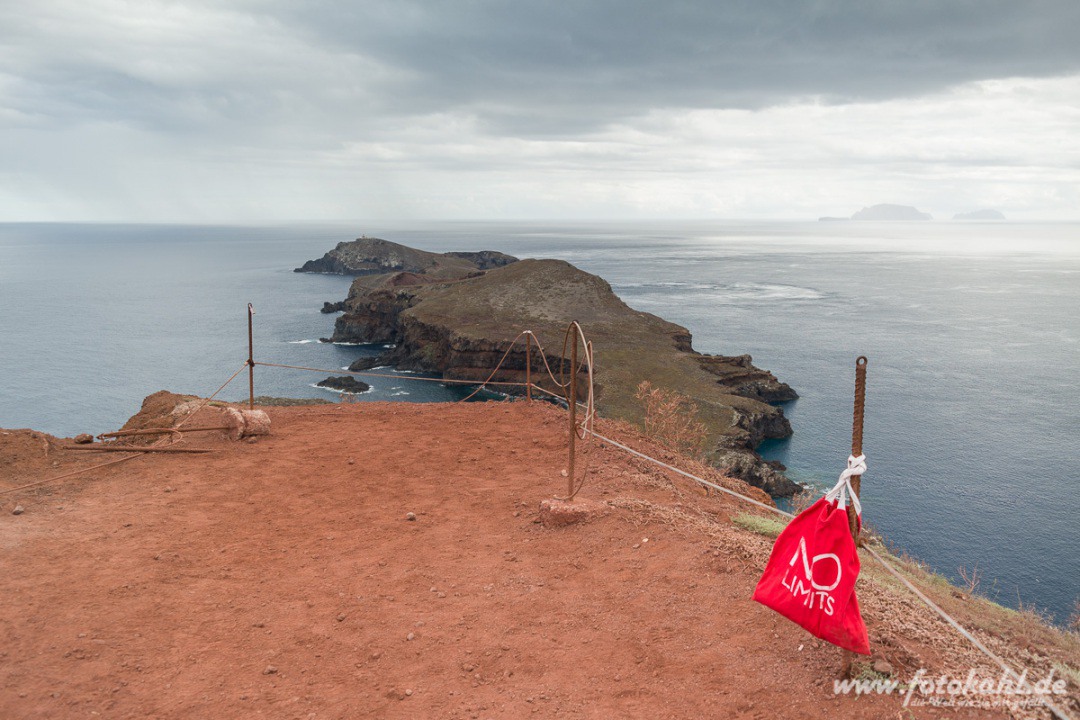 No Limit! Am östlichsten erwanderbaren Punkt der Insel.