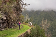 Hier wurde die Levada gut versteckt.