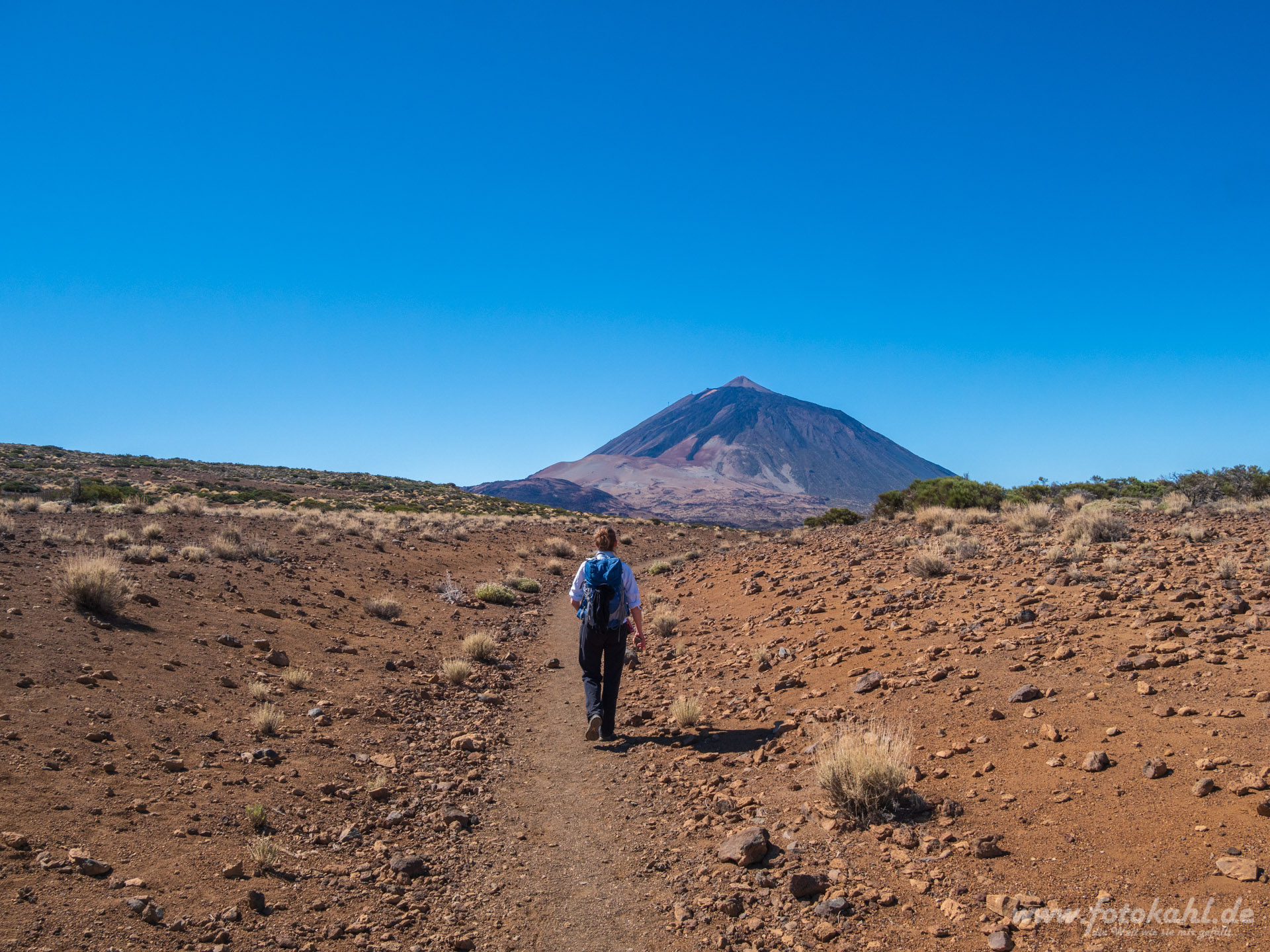 Teneriffa - Wandern im Nationalpark.